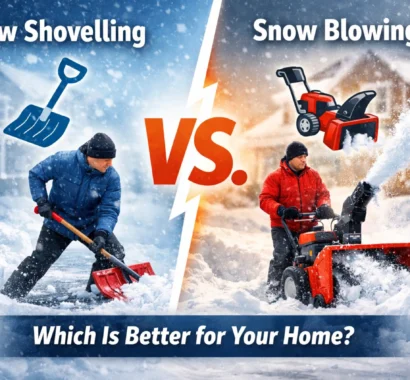 Snow Shovelling vs Snow Blowing Which Is Better for Your Home